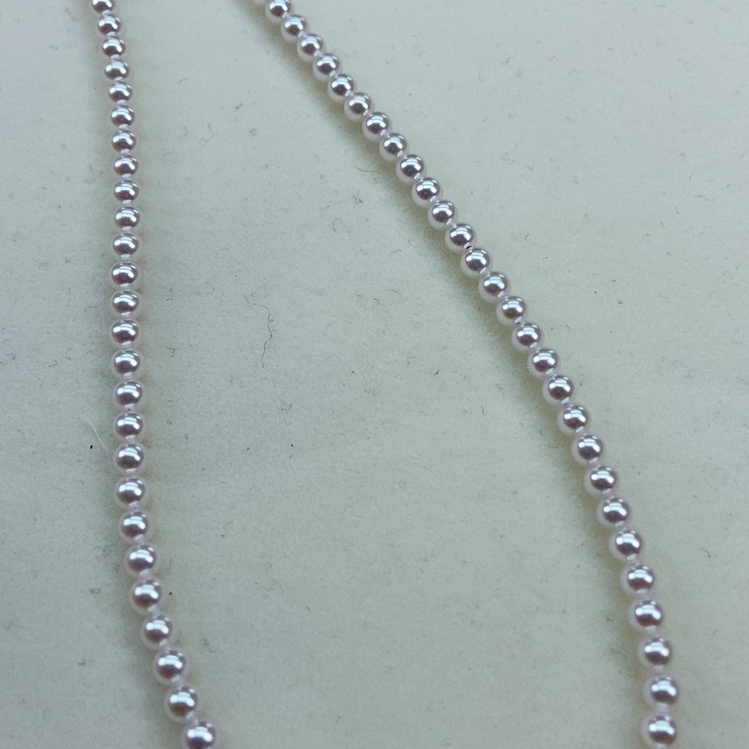 银S925镶嵌淡水珍珠3.5小灯泡亮瞎眼