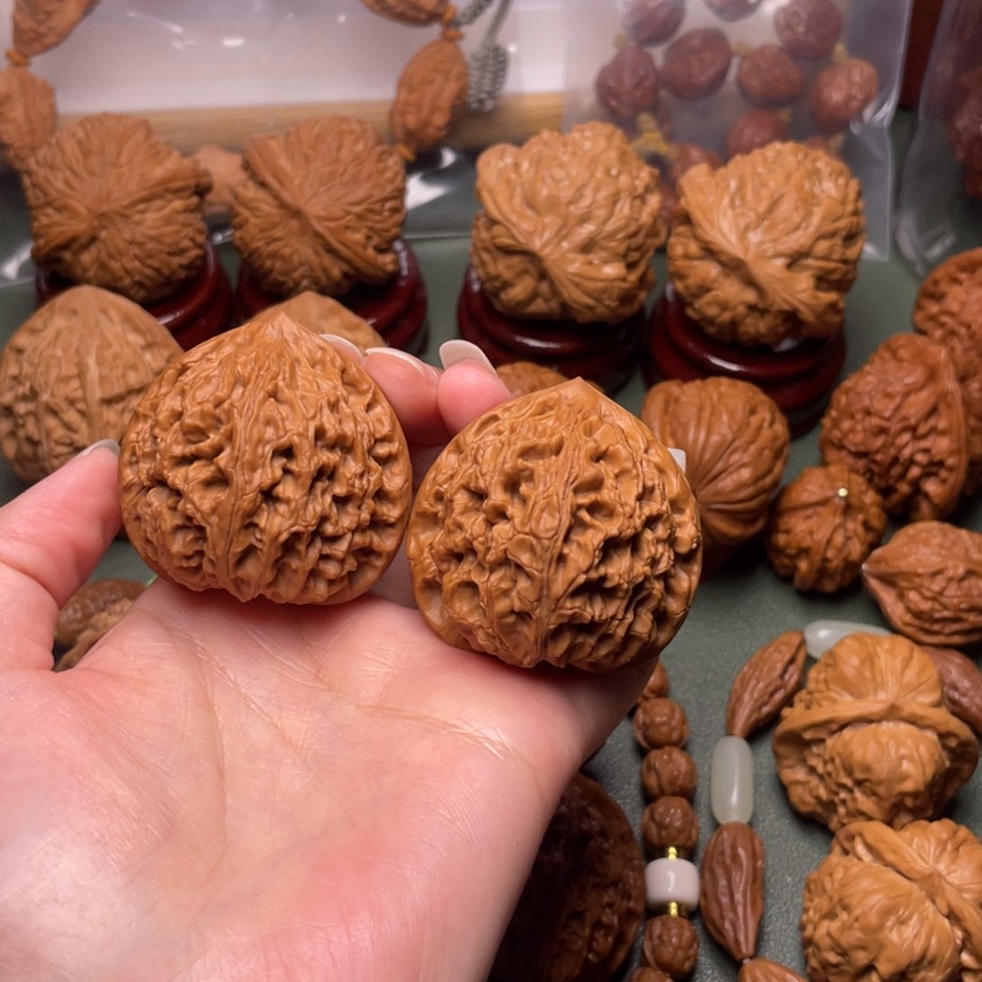 文玩核桃吊坠水龙纹43尺