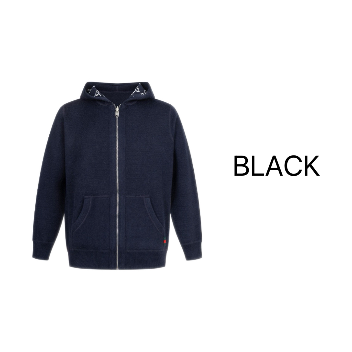 BLACK 专属老花双面穿针织外套