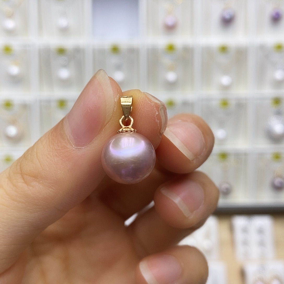 淡水珍珠合金颈饰