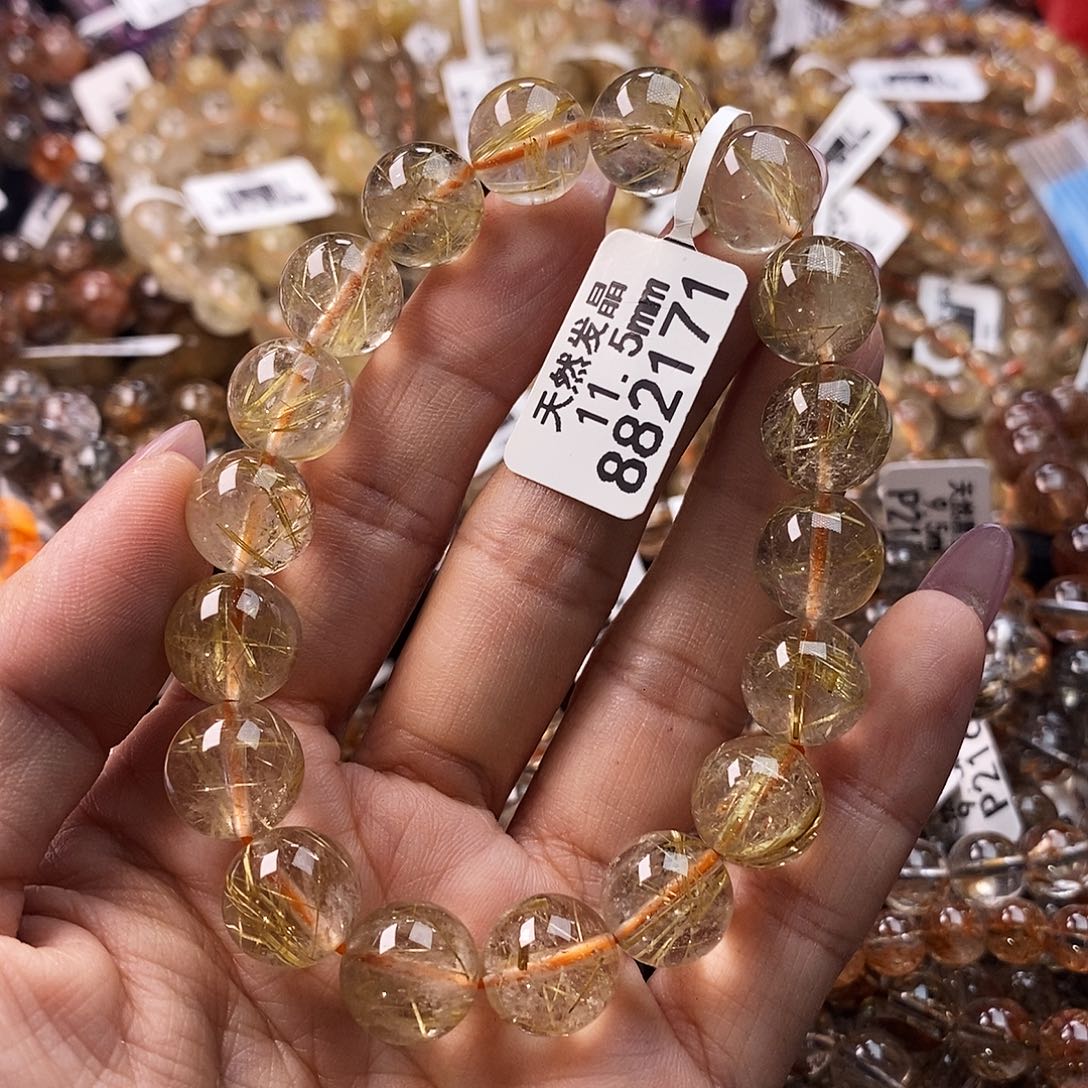 水晶手链未镶嵌水