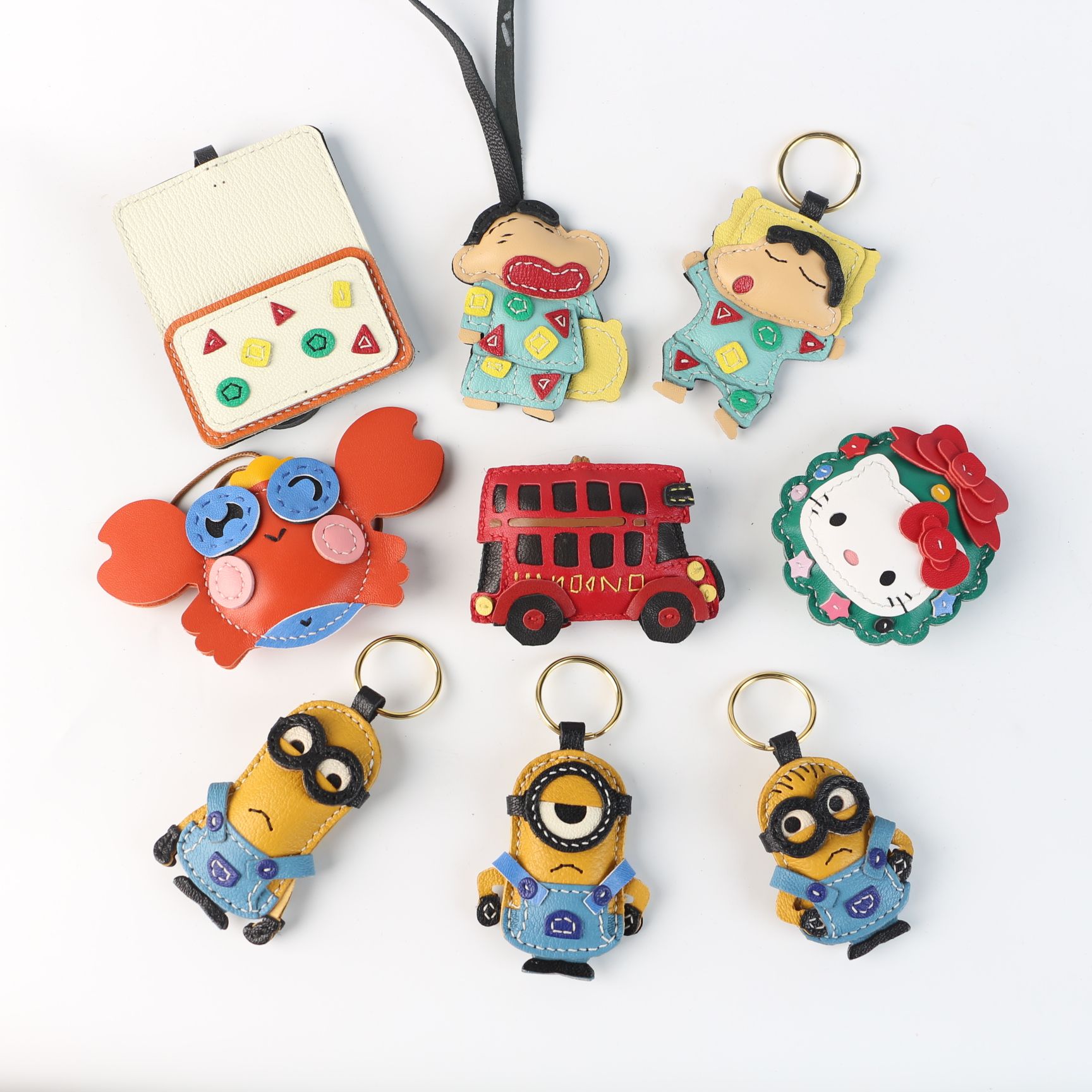 【手工包挂件】羊皮手工包挂件可爱时尚挂件