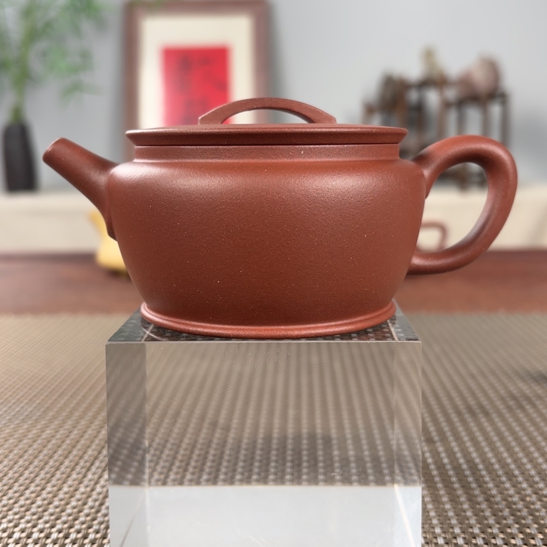 紫砂茶壶微**行黄龙山原矿紫砂壶