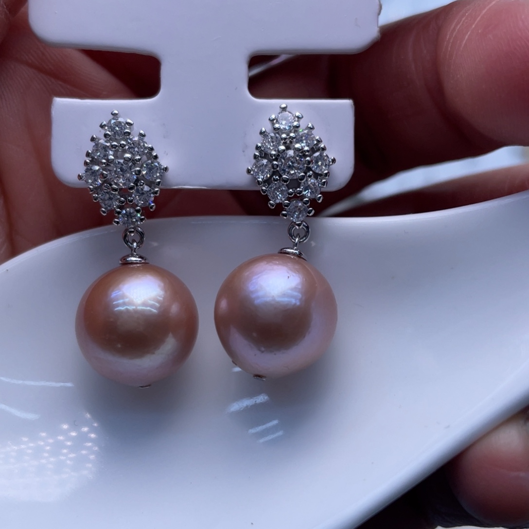 耳饰未镶嵌淡水珍珠