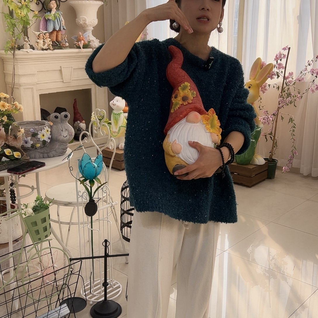 花园摆件红红火火