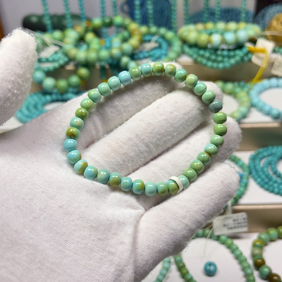 绿松石未镶嵌手链