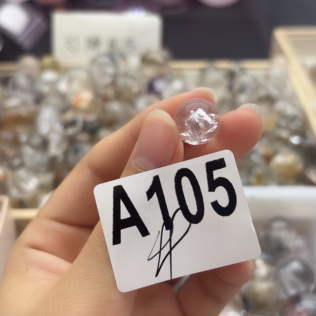 锄***️珠宝半成品水晶未镶嵌105