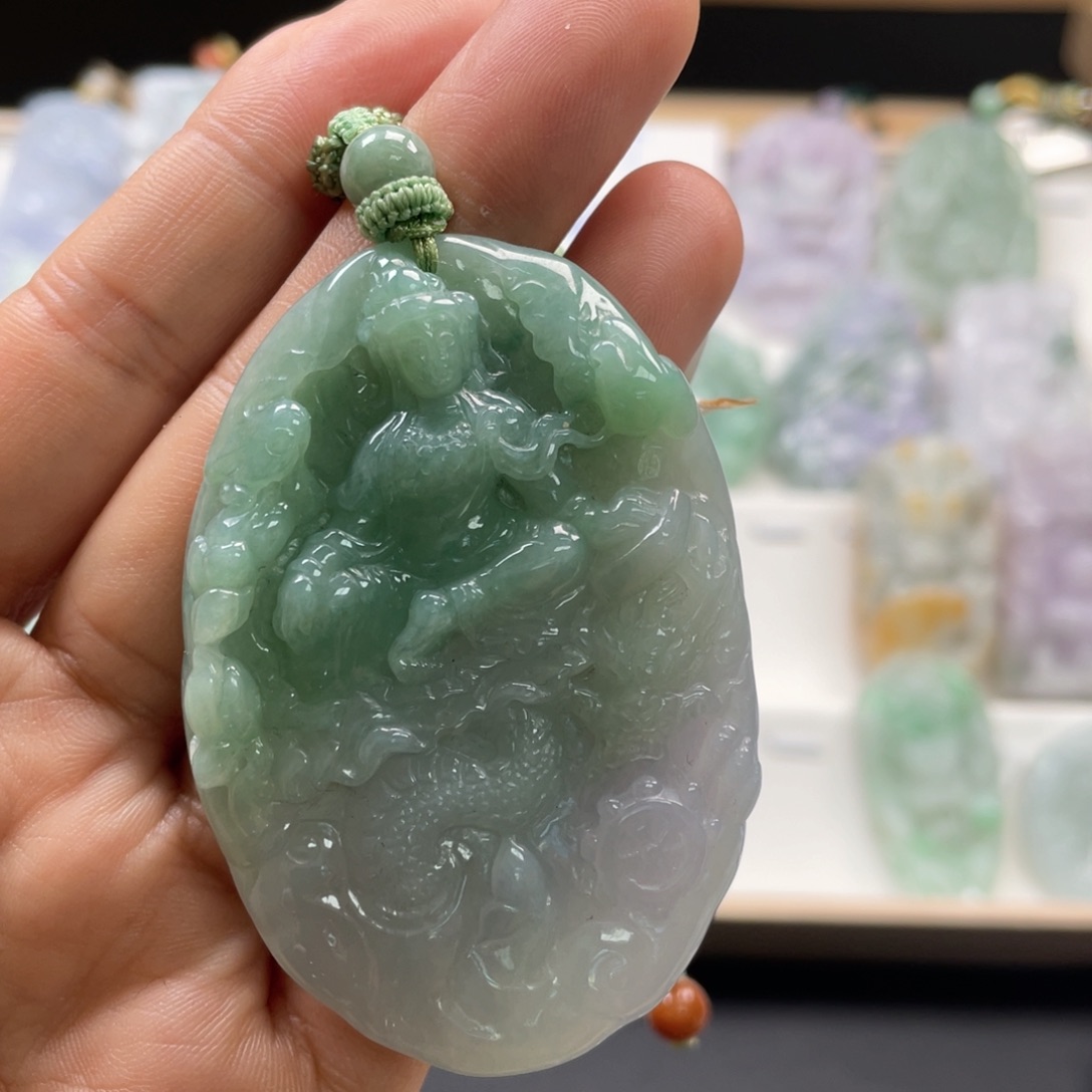 翡翠吊坠(不含链)未镶嵌