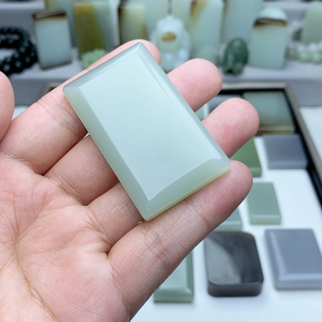 和田玉颈饰未镶嵌刚**$