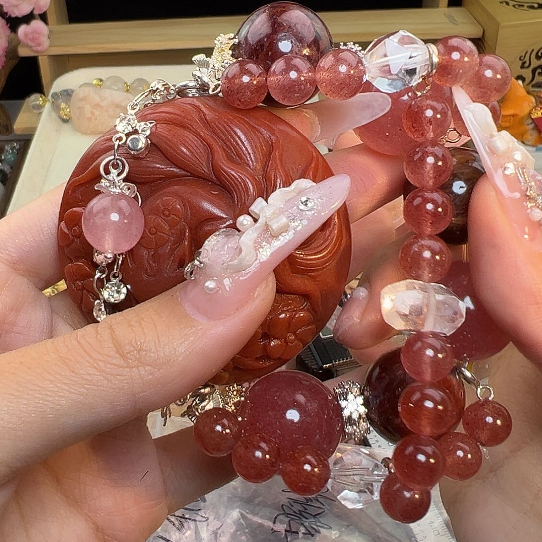 小***条水晶合金手串水晶