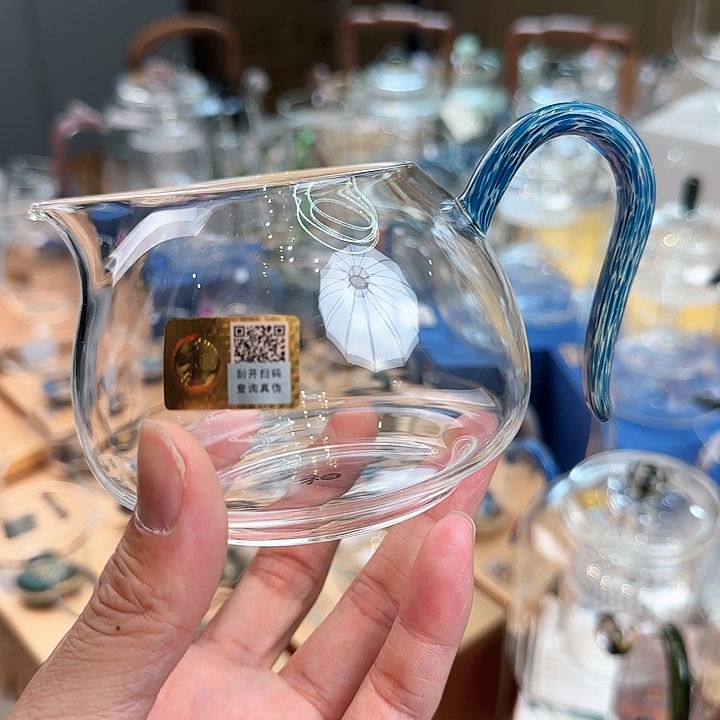 禾器黛蓝淡然公道杯