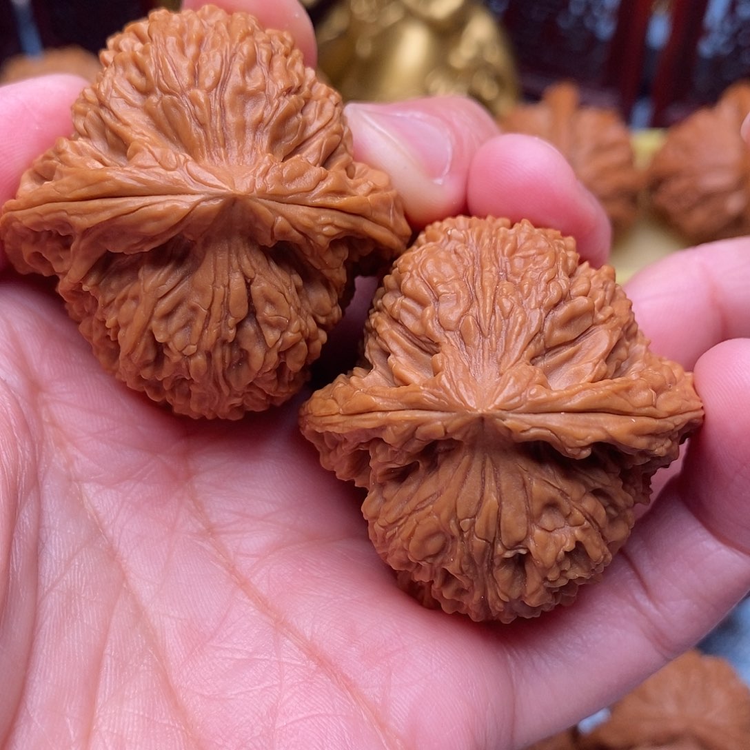 把件文玩核桃全品毕业南疆石42尺