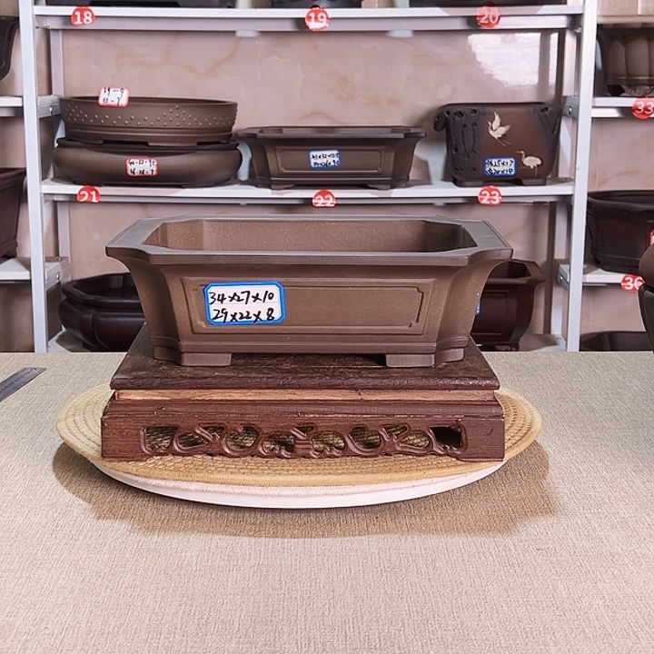 紫砂花盆紫砂花盆