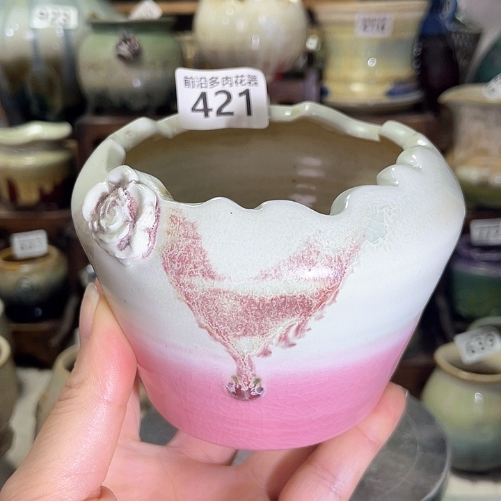 红陶内口径8高度8