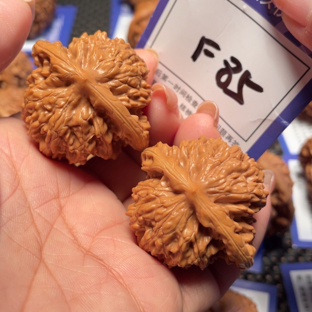 桃核把件85号霞云岭42尺