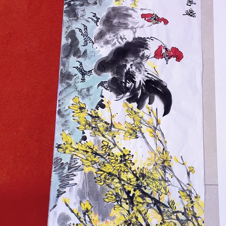 国画张圣敏先生纯手绘作品