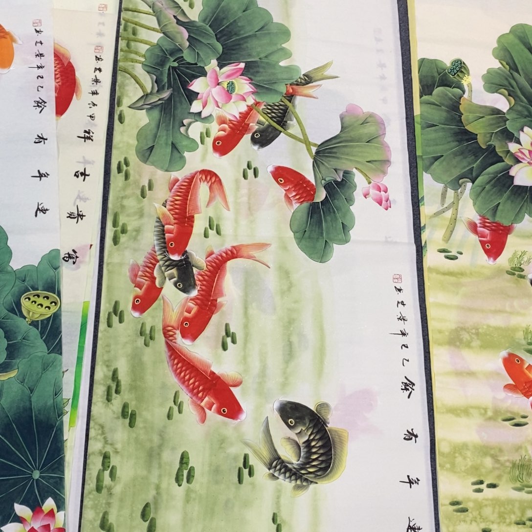 国画尺寸140✖️70四尺工笔