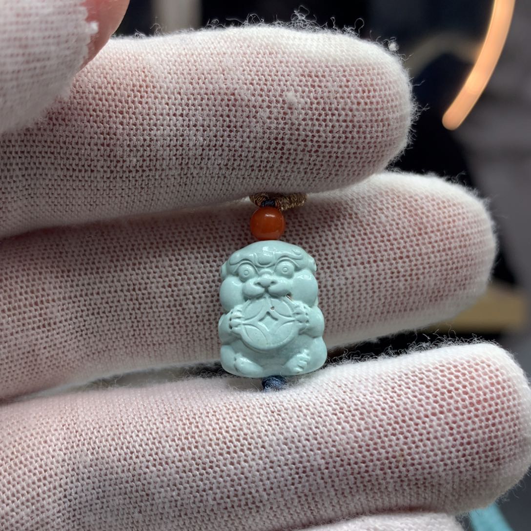 绿松石挂件未镶嵌