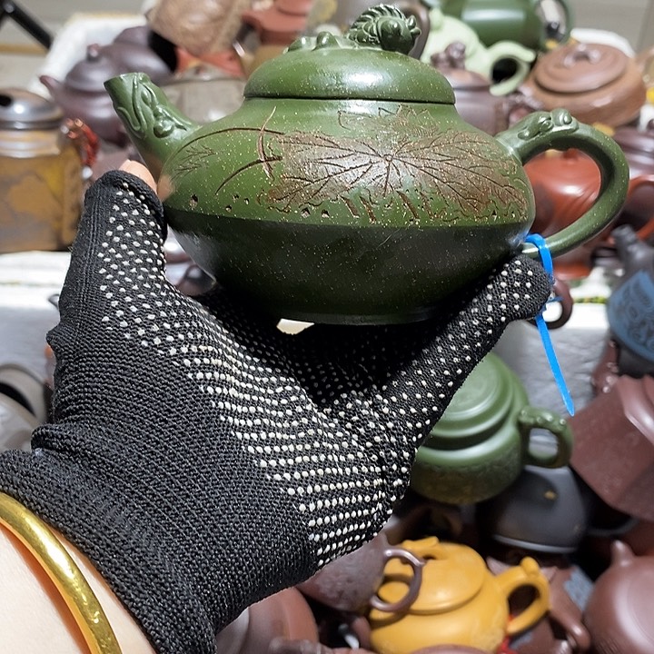 紫砂茶壶 微瑕微笑