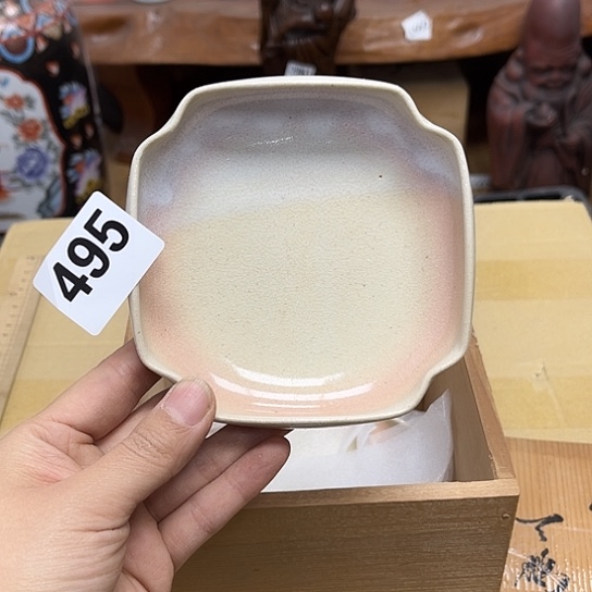 瓷片摆件工艺品瓷器摆件777 