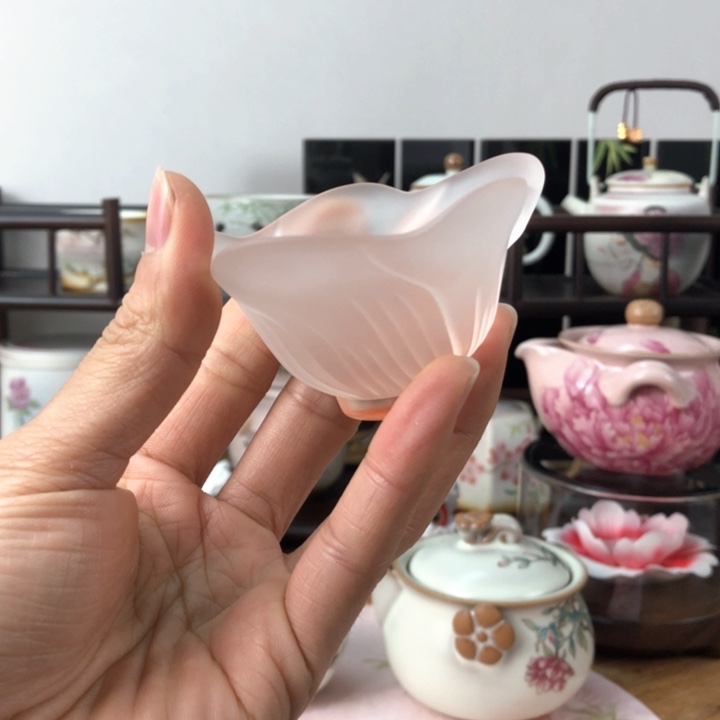 琉璃小容量花瓣杯特特