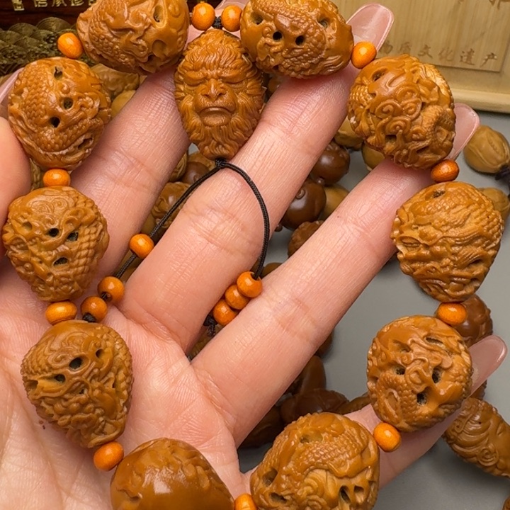 橄榄核手串/手链九龙手串