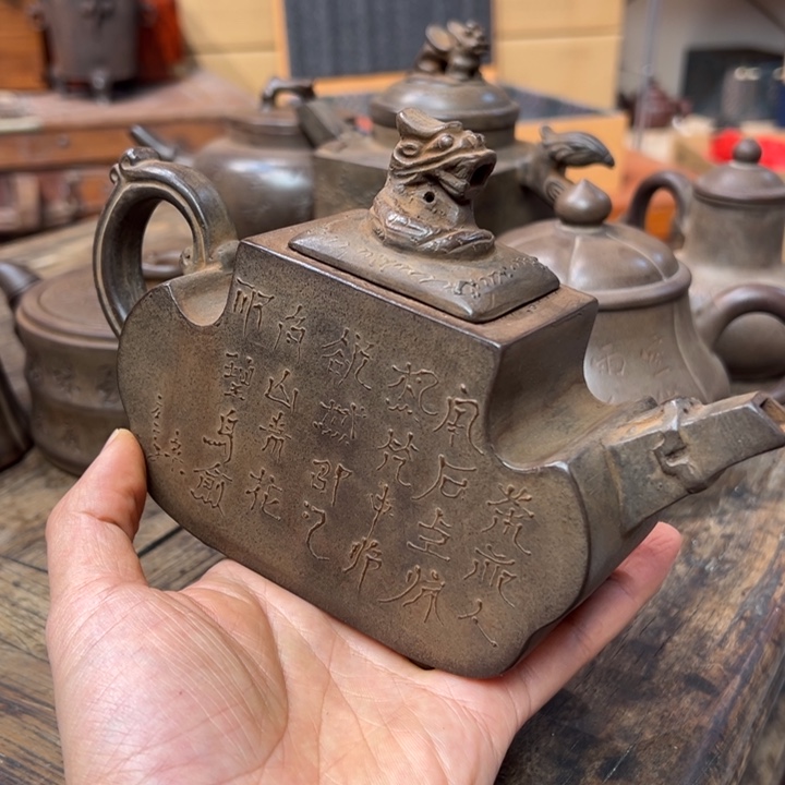 w***e茶壶紫砂紫砂壶作品