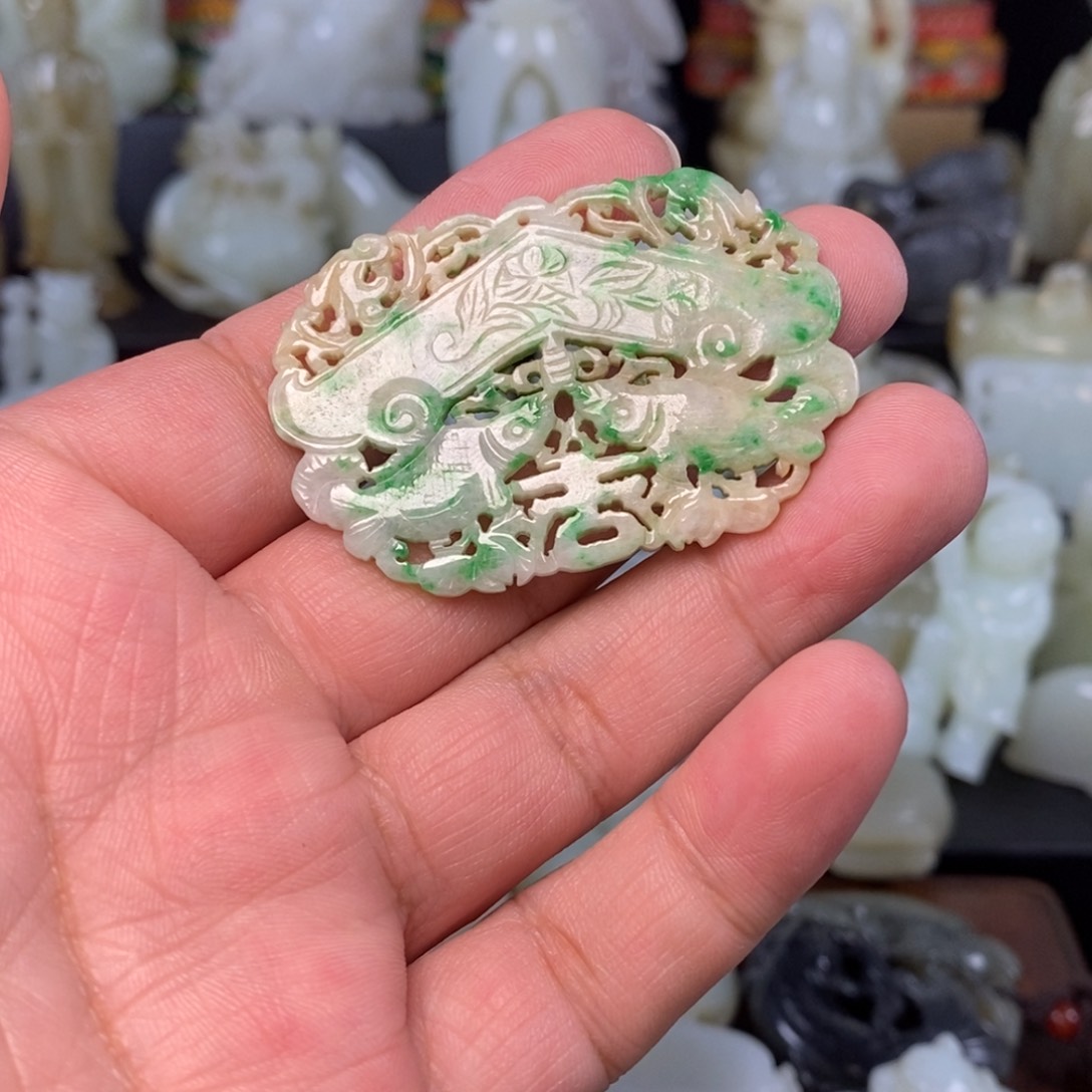 和田玉挂件未镶嵌