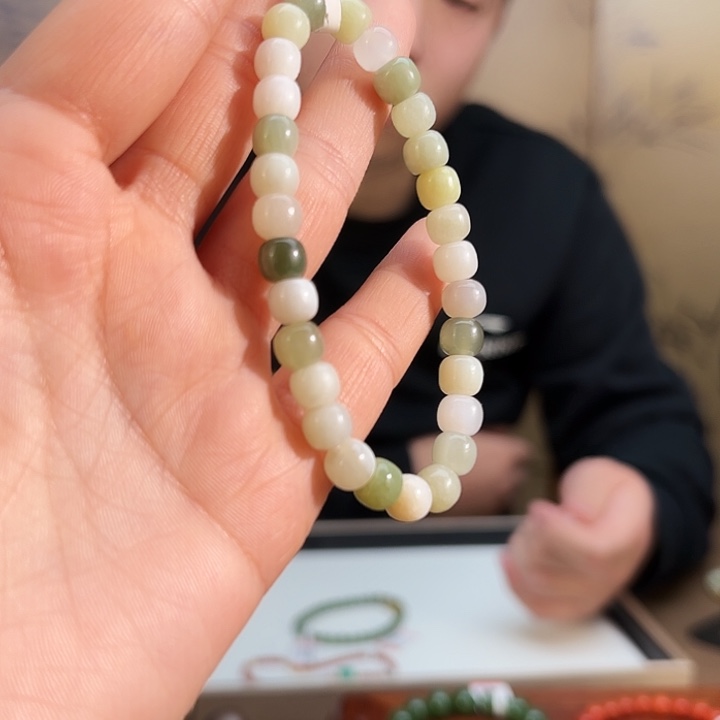 和田玉手链未镶嵌