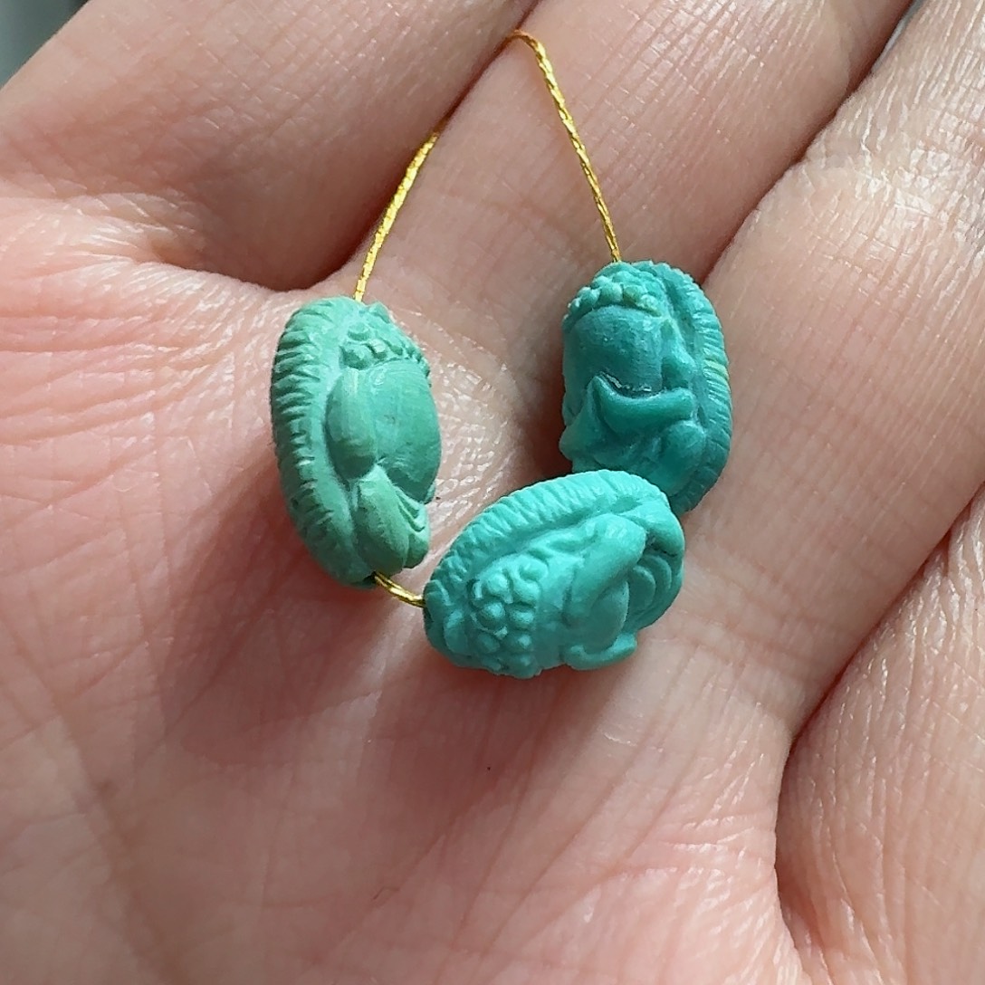 绿松石珠宝奇石未镶嵌