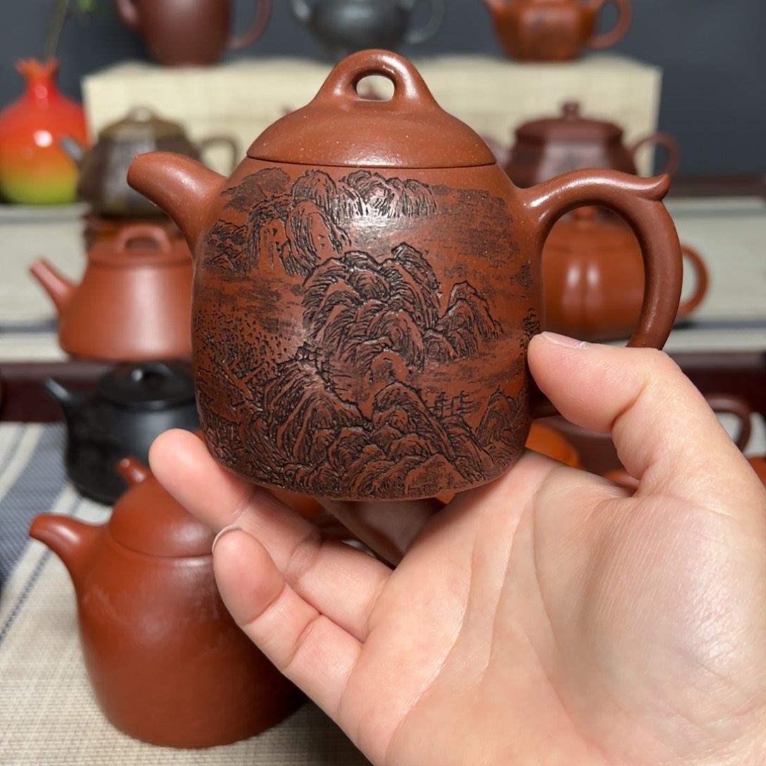 紫砂茶壶佟**、宜兴紫砂