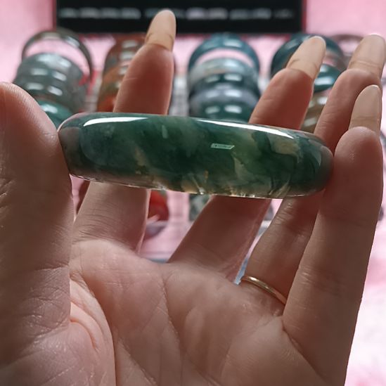 玛瑙/玉髓未镶嵌手镯