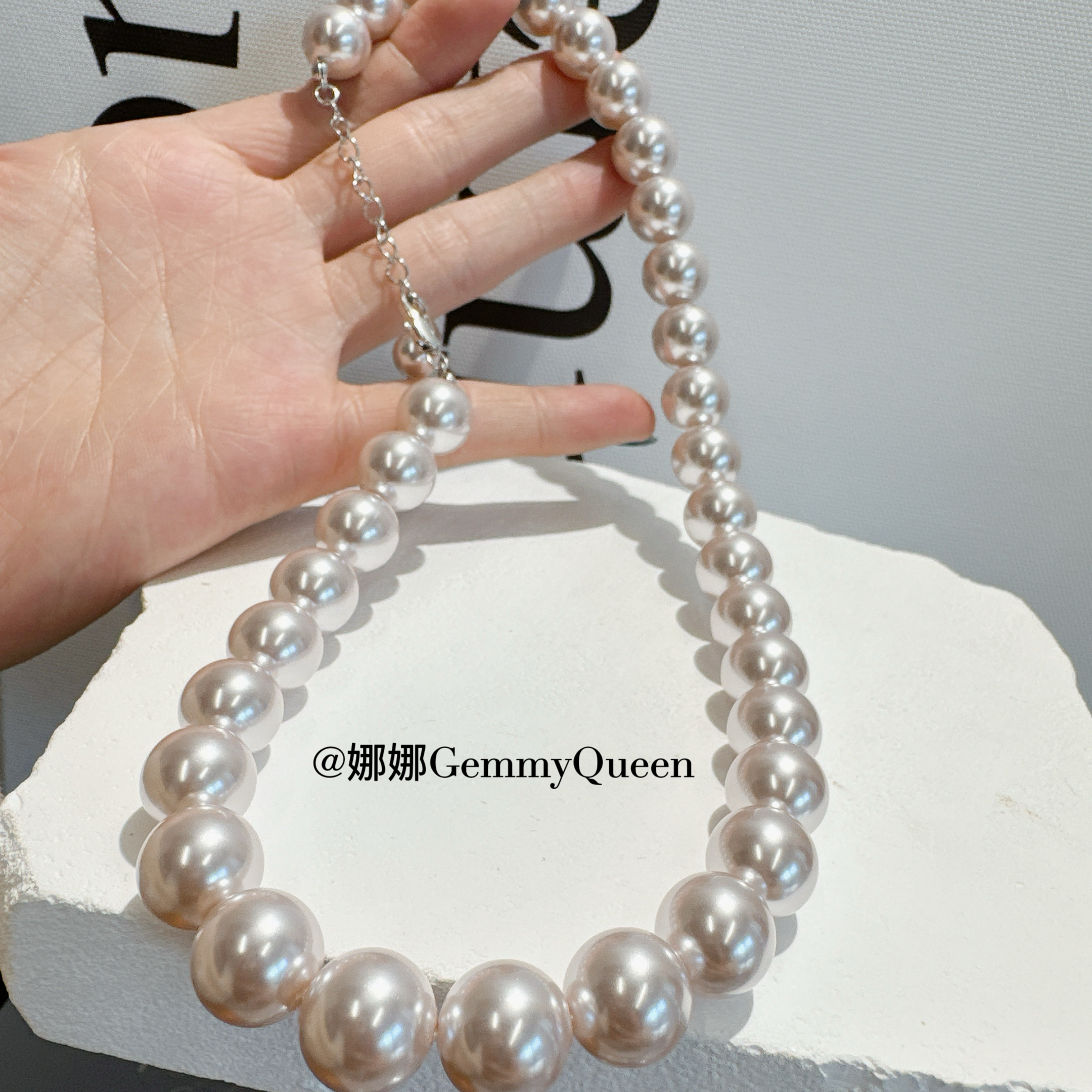 铜合金仿珍珠项链 闪耀GemmyQueen项链GQ02378