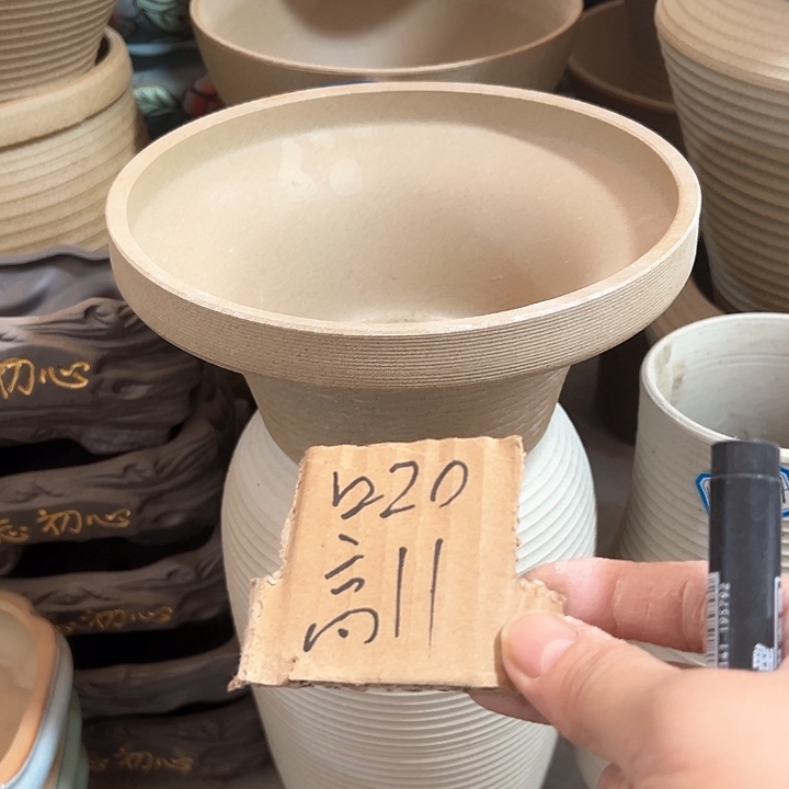 陶瓷景德镇精品花盆栽适合盆