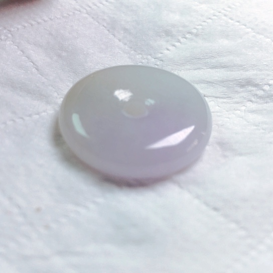 翡翠颈饰未镶嵌柠*?吊坠