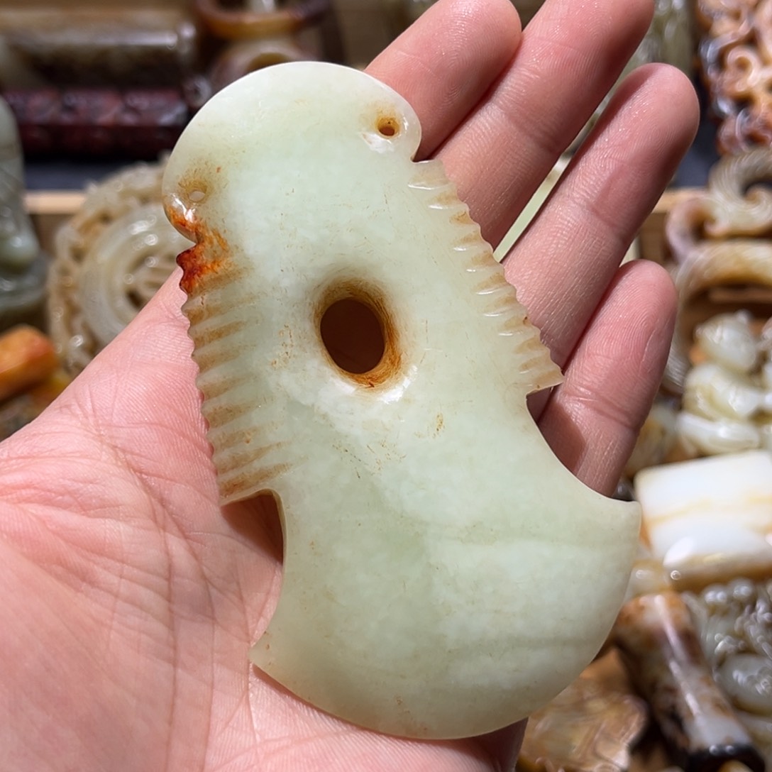 和田玉挂件未镶嵌