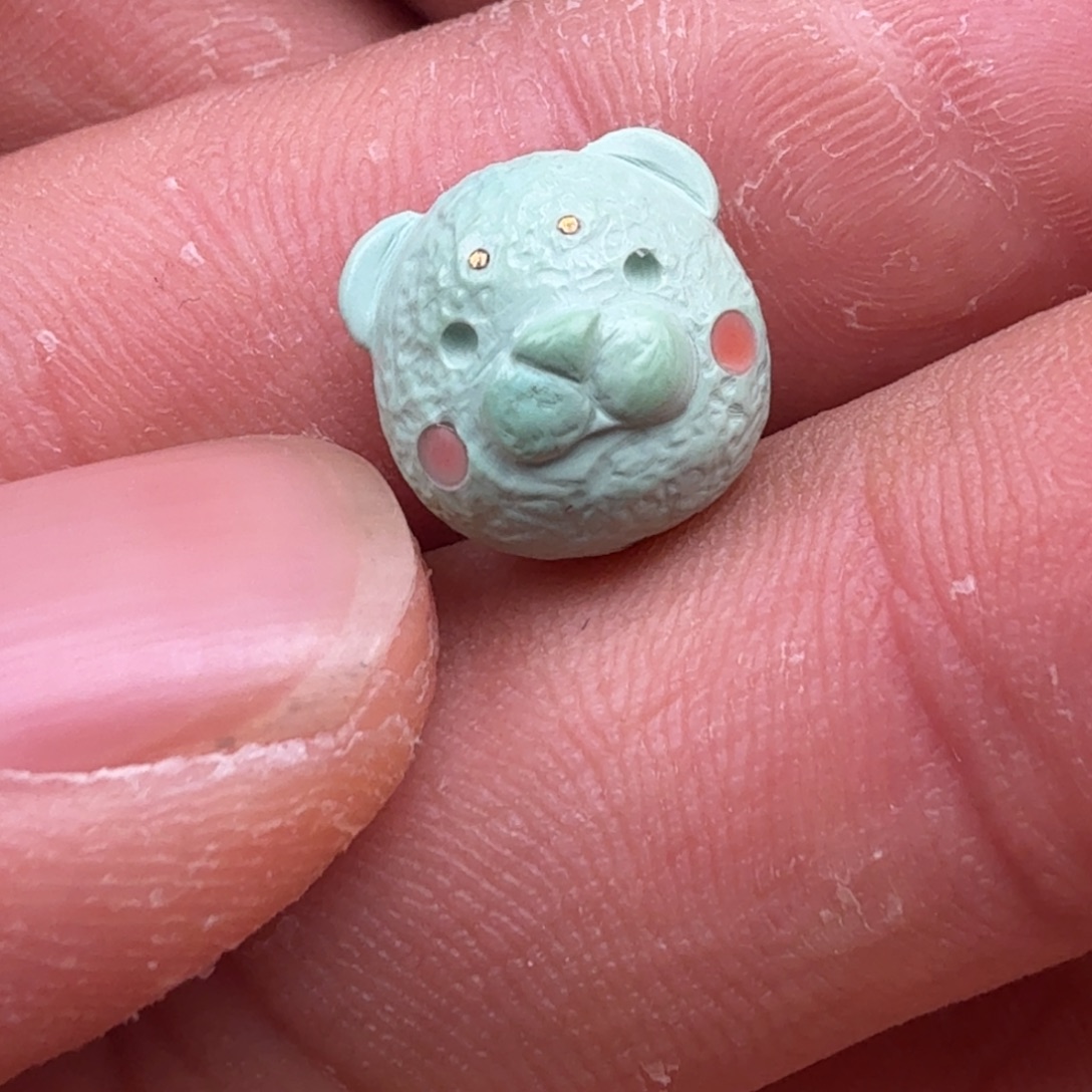 绿松石未镶嵌珠宝半成品