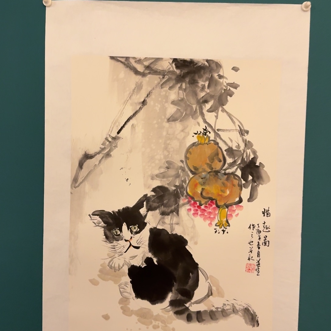 国画董老师作品画作