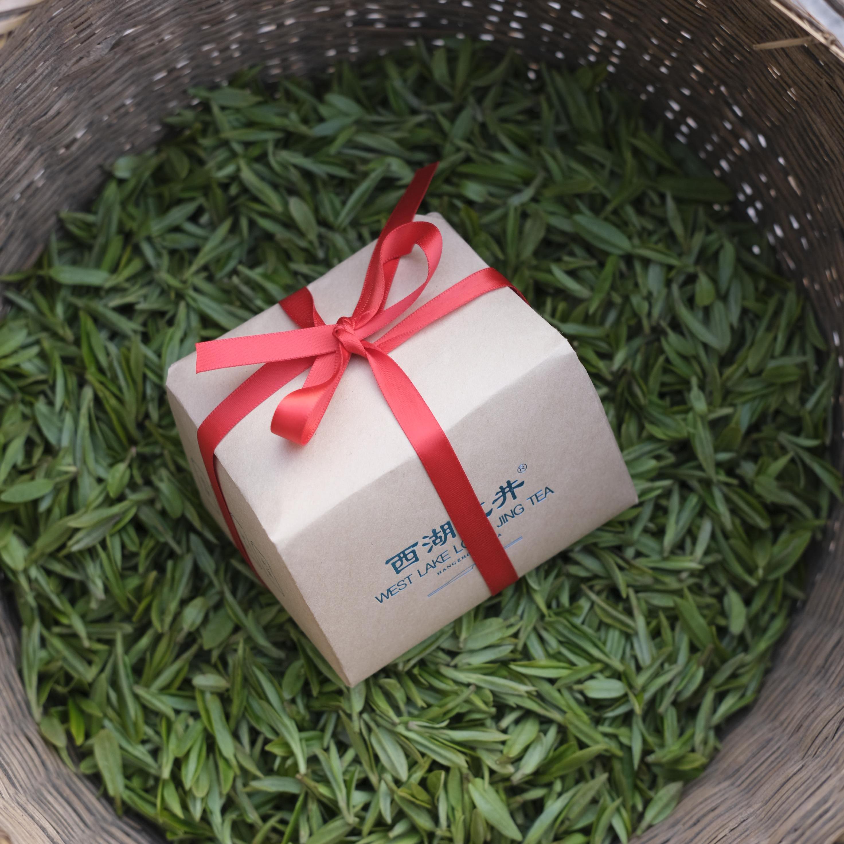 赏西湖·山林溪语 正宗西湖龙井 明前半手工龙井43号 125克