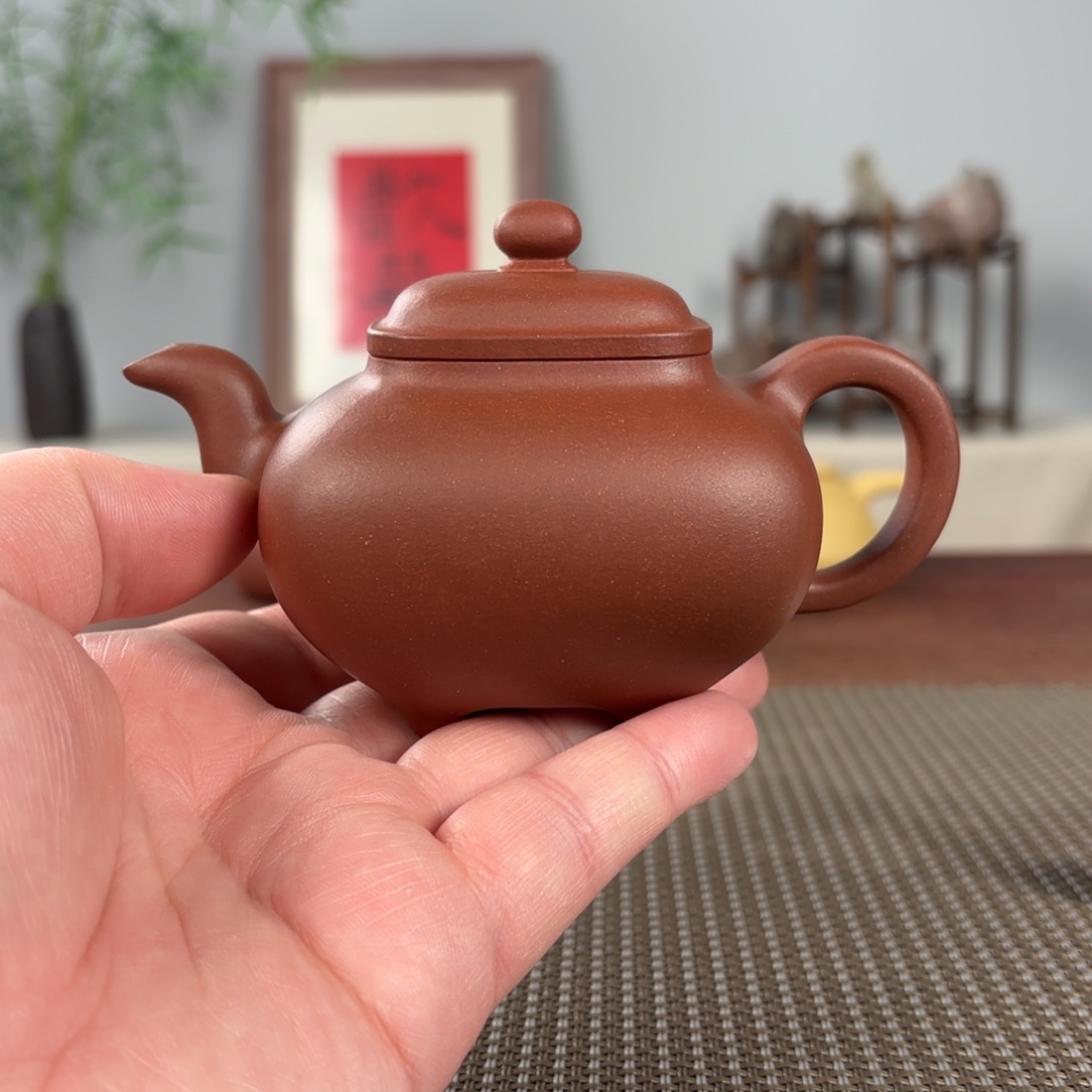 紫砂茶壶黄龙山原矿紫砂壶