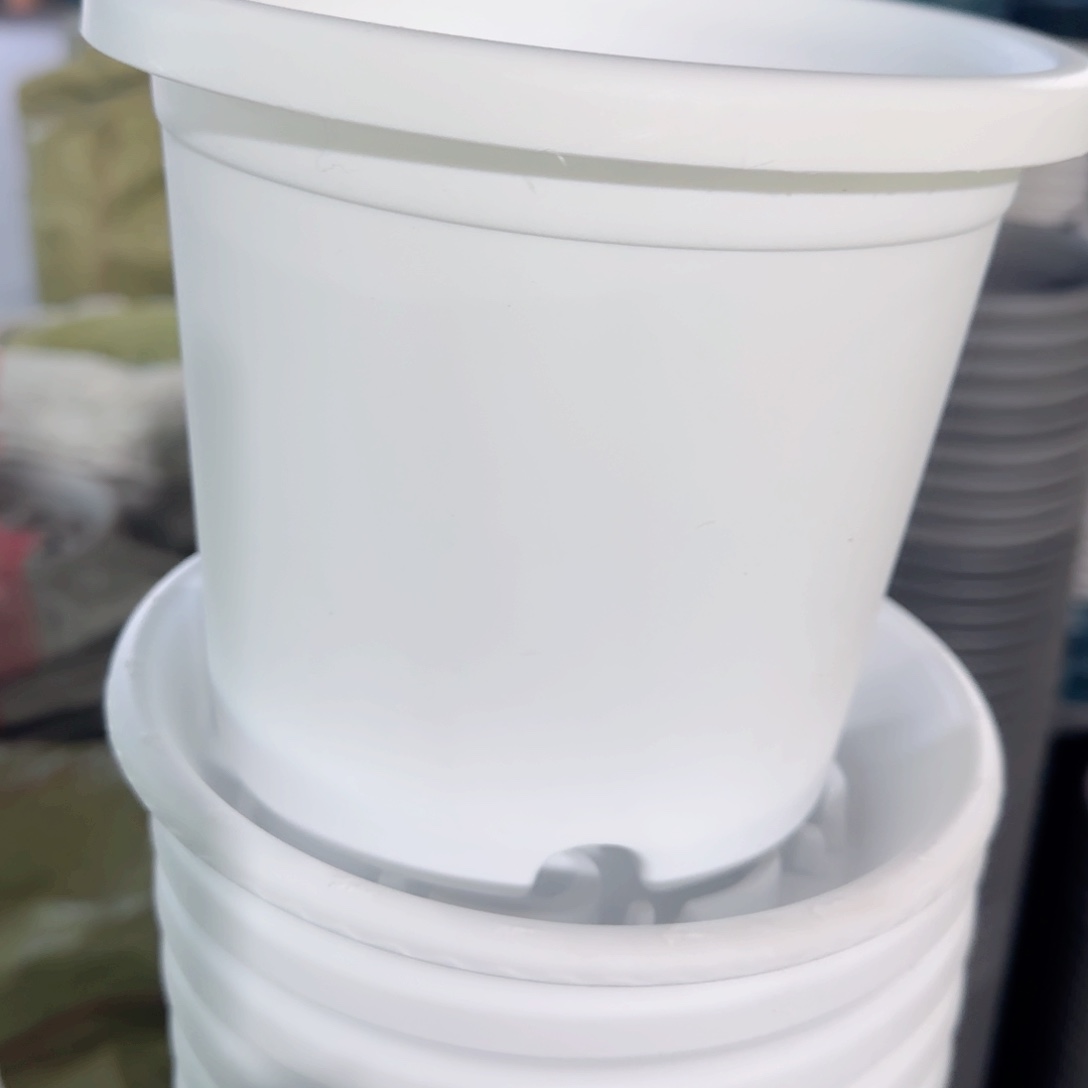 树脂四季2#带拖纯白12套