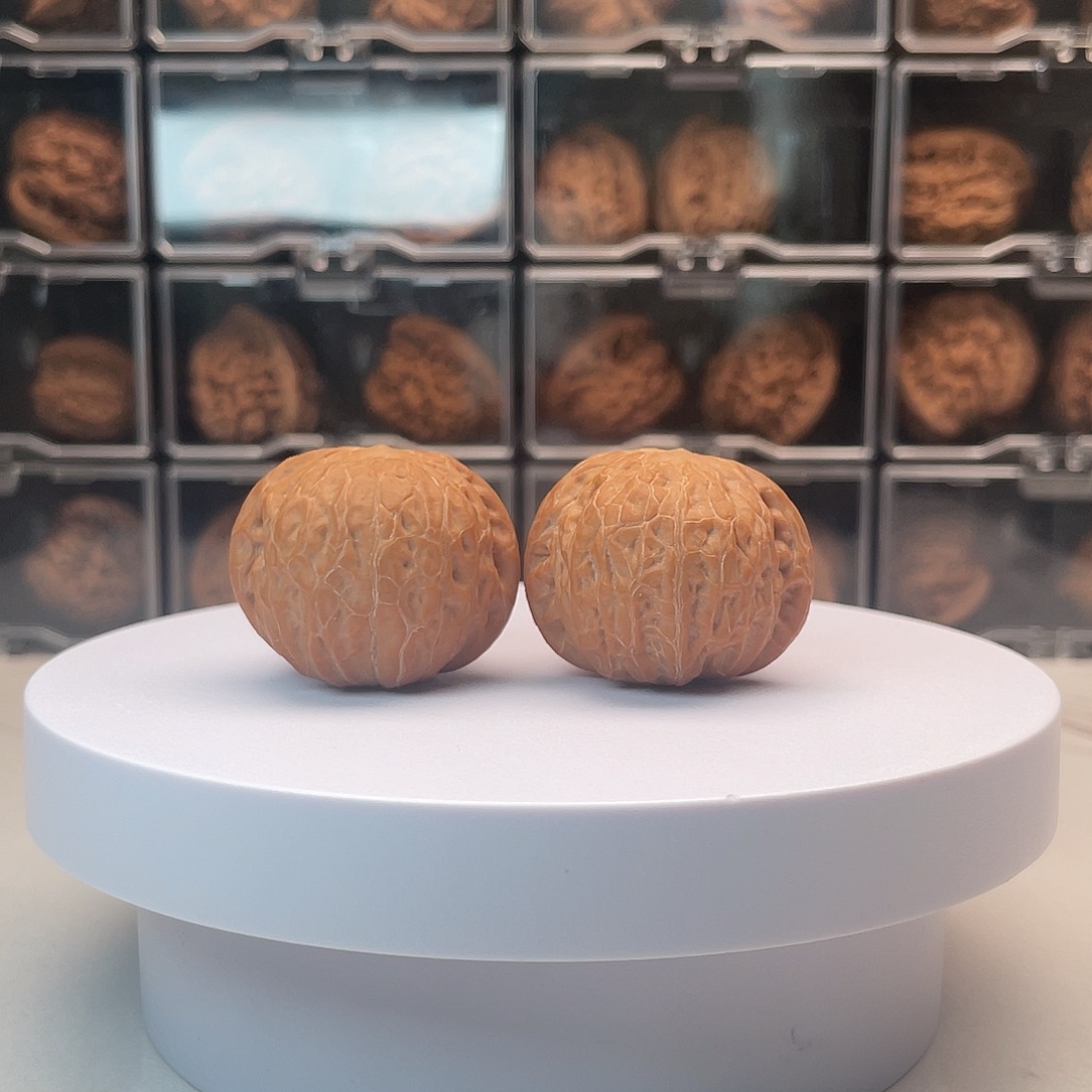 吊坠文玩核桃36x34x30铁锤妹妹