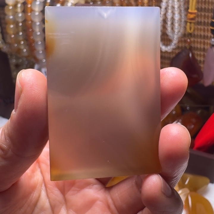 流***忆玛瑙/玉髓未镶嵌颈饰001