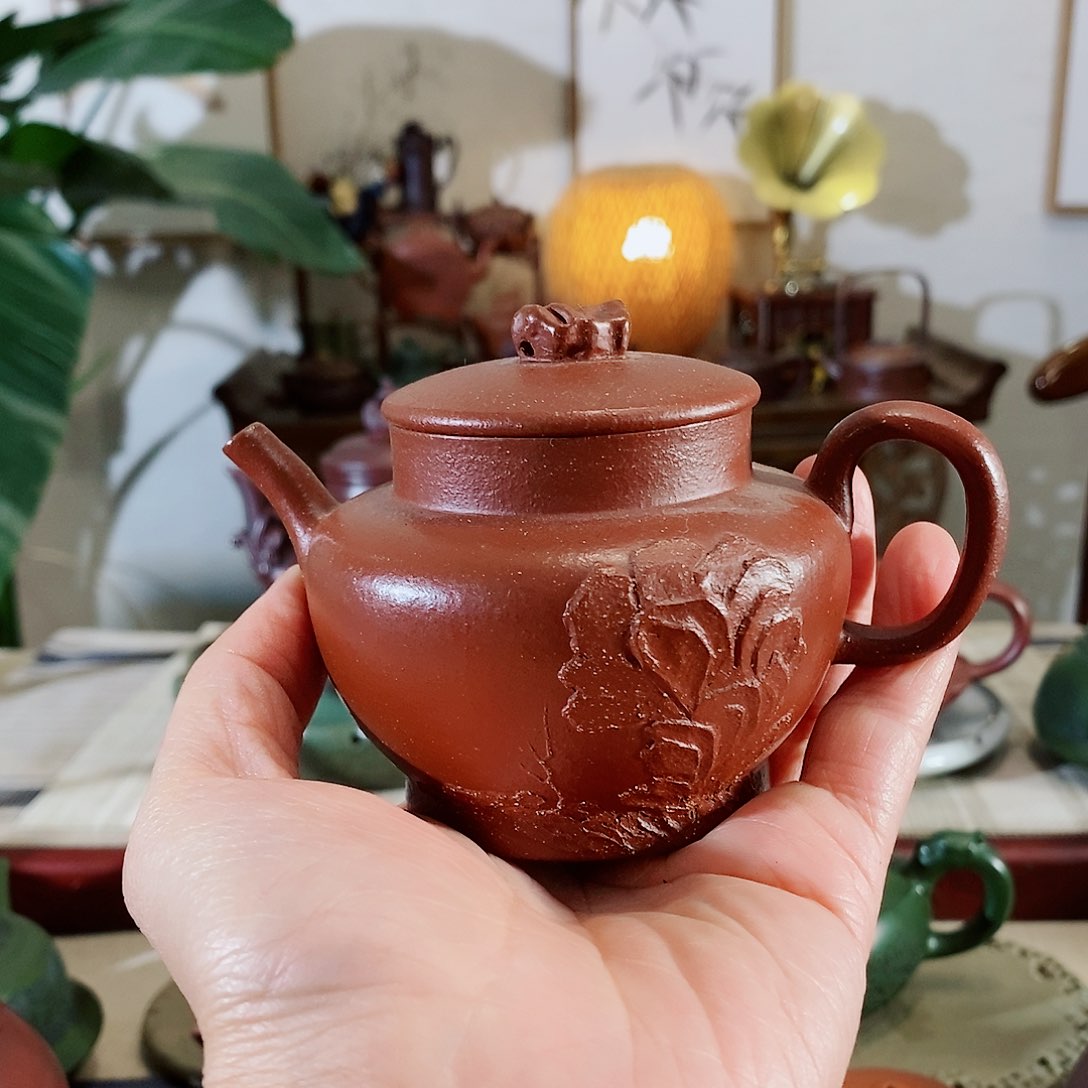 紫砂茶壶宜兴紫砂壶甩