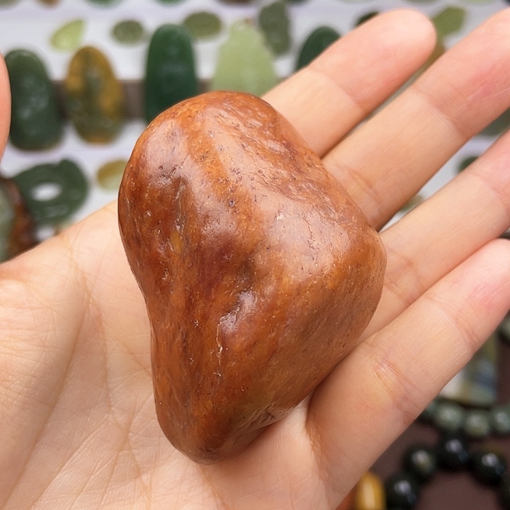 岫岩河磨玉（透闪石质玉）颈饰未镶嵌