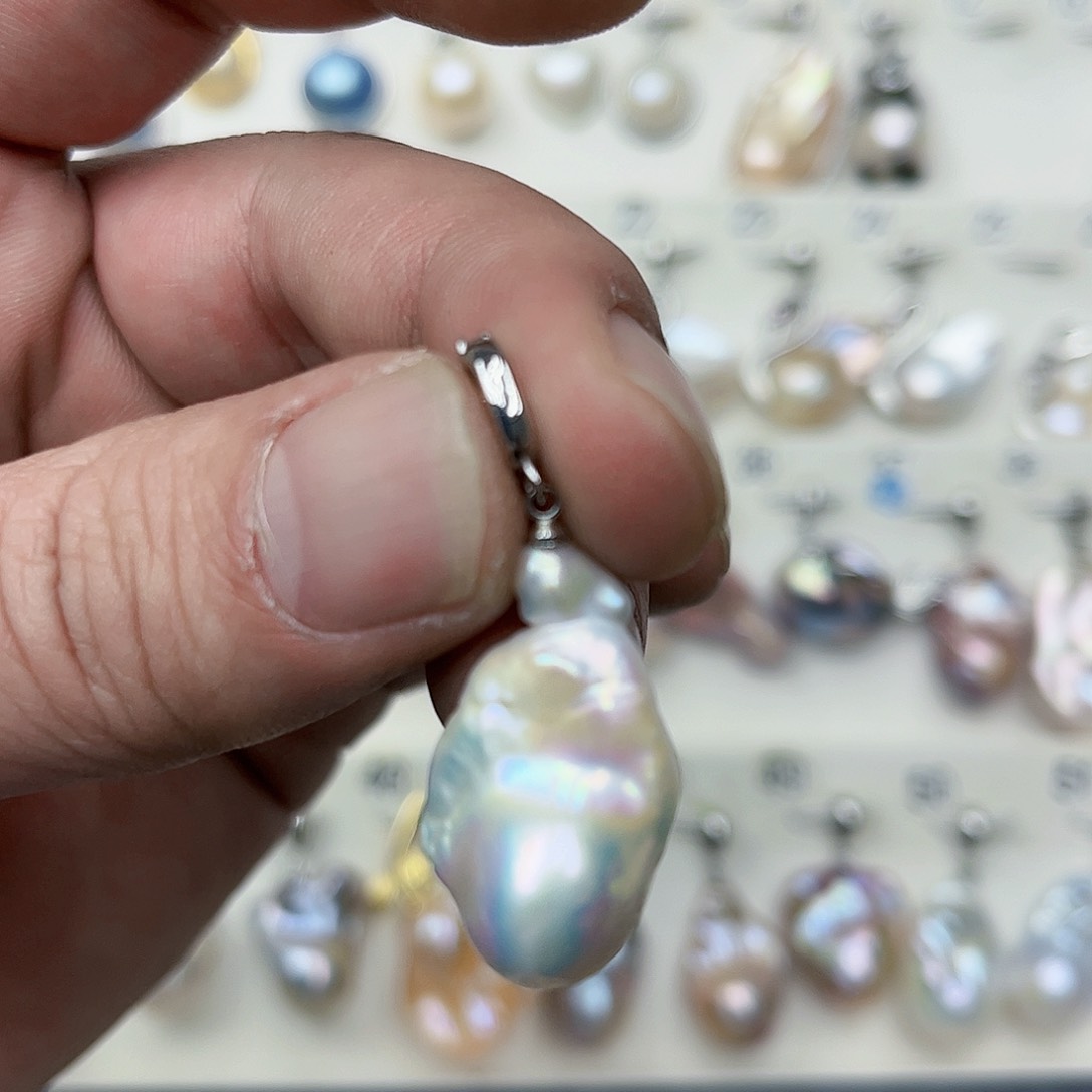 淡水珍珠吊坠(不含链)未镶嵌05