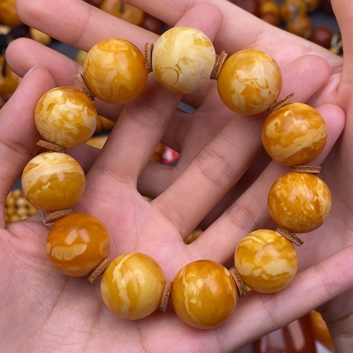 琥珀未镶嵌裸石蜜蜡M