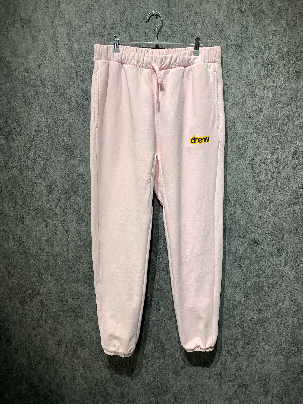 99新 maje 【Drew house】笑脸 休闲粉色长裤/M码 /Y7339