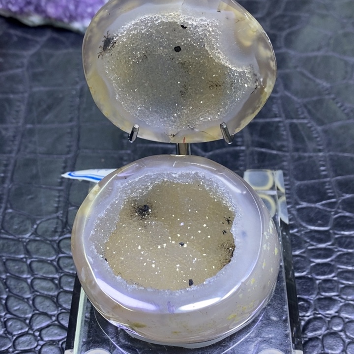 未镶嵌珠宝半成品水晶满天星聚宝盆