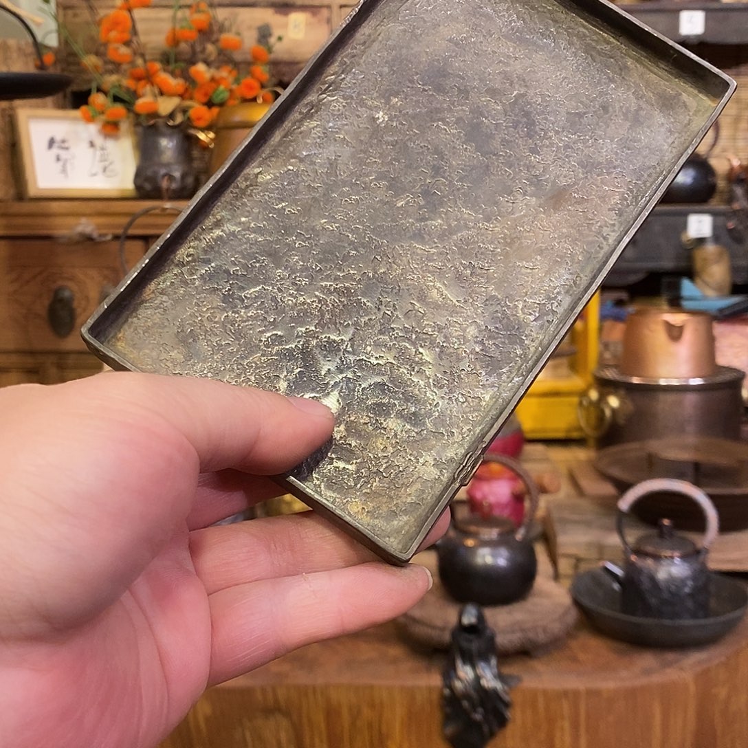 今语择物 锡方小盘